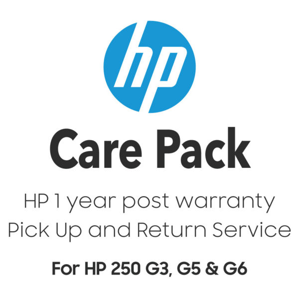 HP 1 year post warranty Pick Up and Return Notebook Only Service (U9BB0PE)