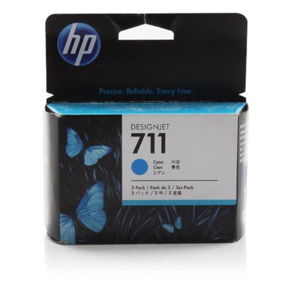 HP 711 CZ130 Cyan Ink Cartridge 29ml