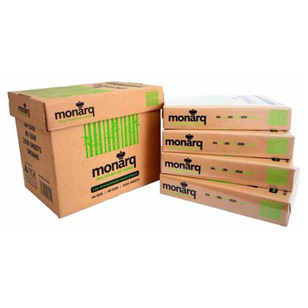 Monarq Multipurpose Paper A4 Size 80 GSM 500 Sheets