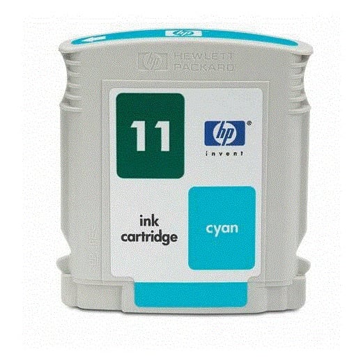 HP No 11 C4836A Cyan Ink Cartridge