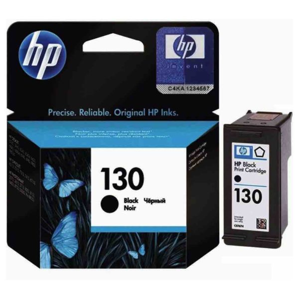 HP 130 C8767HE Original Black InkJet Cartridge