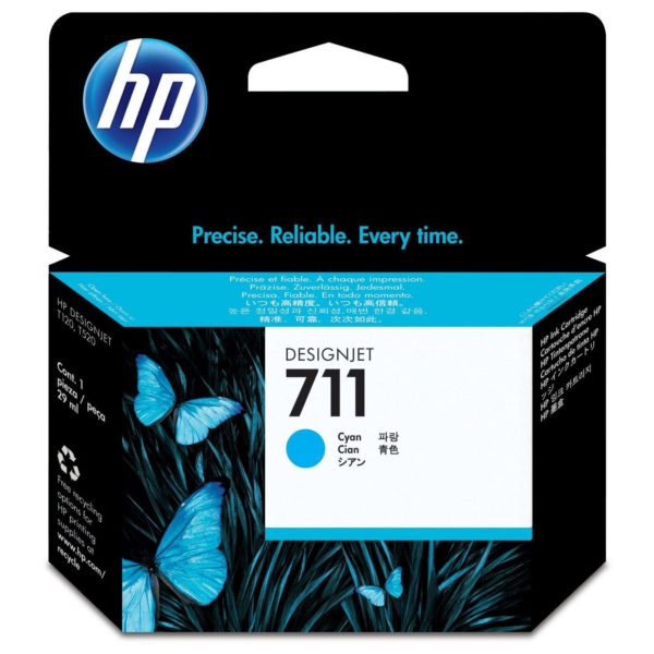 HP 711 CZ130 Cyan Ink Cartridge 29ml