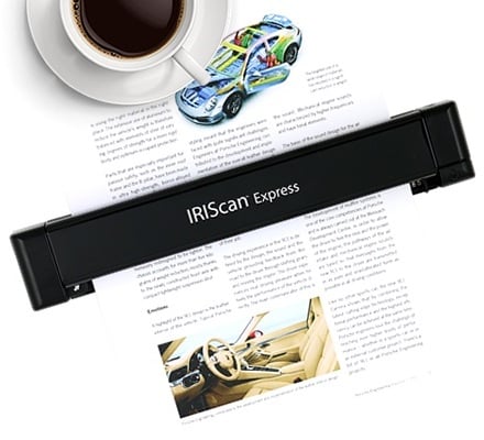 Iris 458510 Iriscan Express 4 Portable Scanner