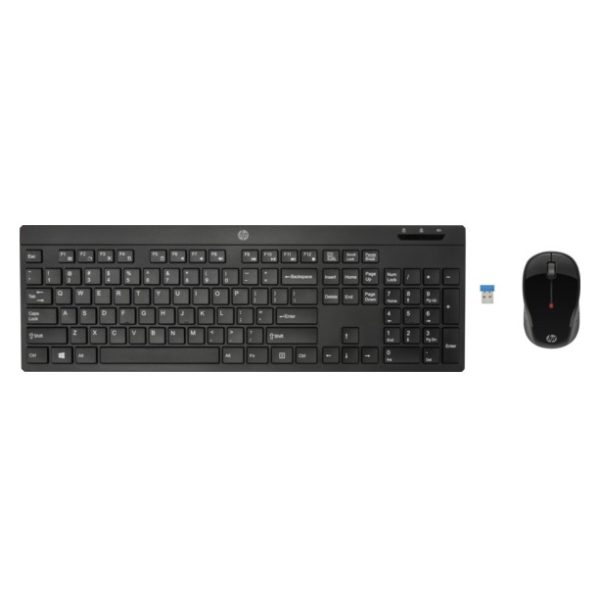 HP Z3Q63AA 200 Wireless Keyboard & Mouse Black