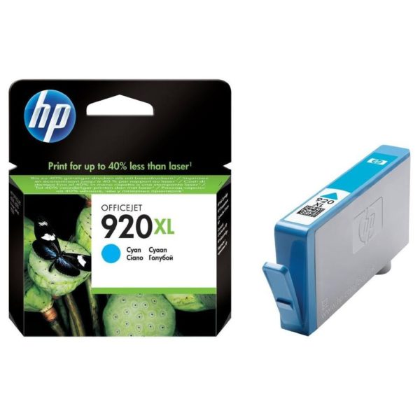 HP 920XL CD972AE Cyan Ink Cartridge