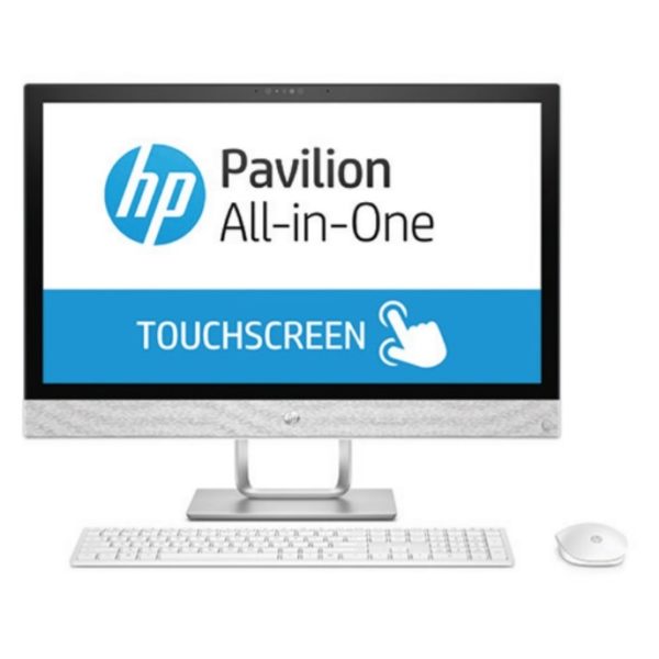 HP Pavilion All-in-One 24-R001NE Touch Desktop - Core i5 2.4GHz 8GB 1TB 2GB Win10 23.8inch FHD White