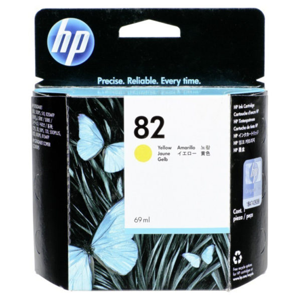 HP 82 C4913A Yellow Ink Cartridge