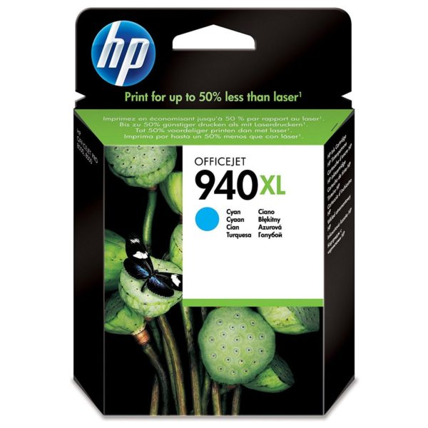 HP 940XL C4907AE Cyan Officejet Ink Cartridge