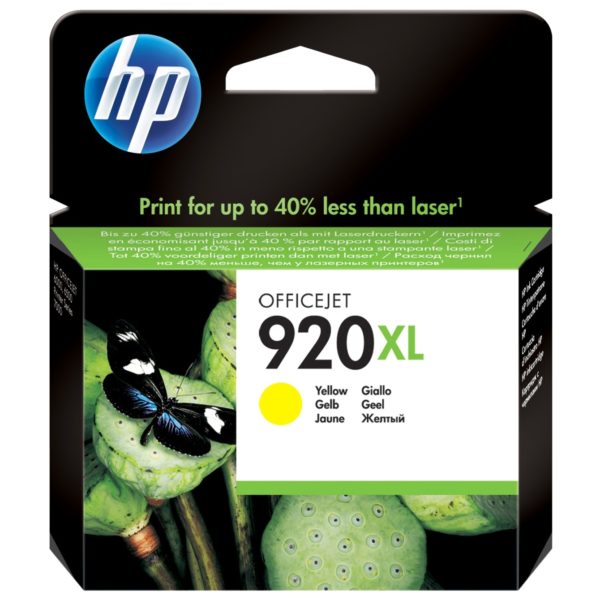 HP 920XL CD974AE Yellow Ink Cartridge