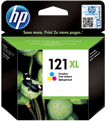 HP CC644HE 121XL Ink Cartridge Tri Color