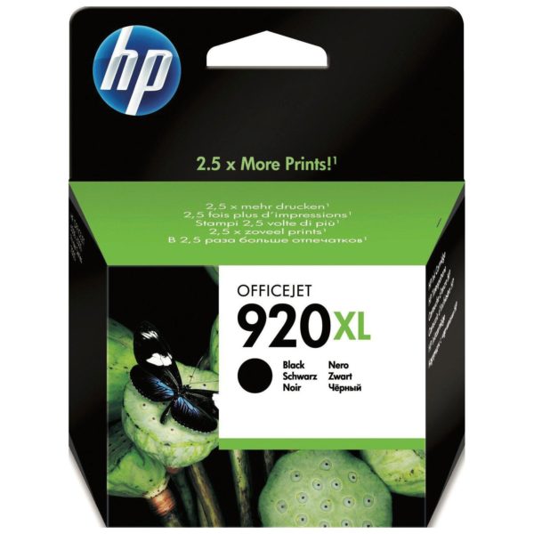 HP 920XL CD975AE Black Ink Cartridge