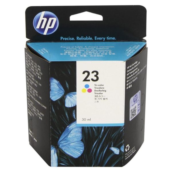 HP C1823D Ink 23D Large Tri-Color Cartridge