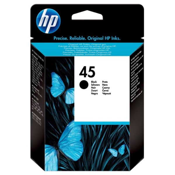 HP 51645AE Inkjet Cartridge 45A Black Large