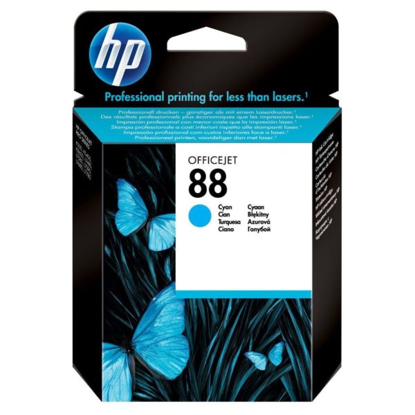 HP 88 C9386AE Cyan Ink Cartridge