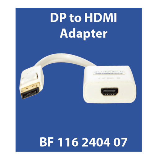 Bluefield Display Port To HDMI Adaptor BF116240407