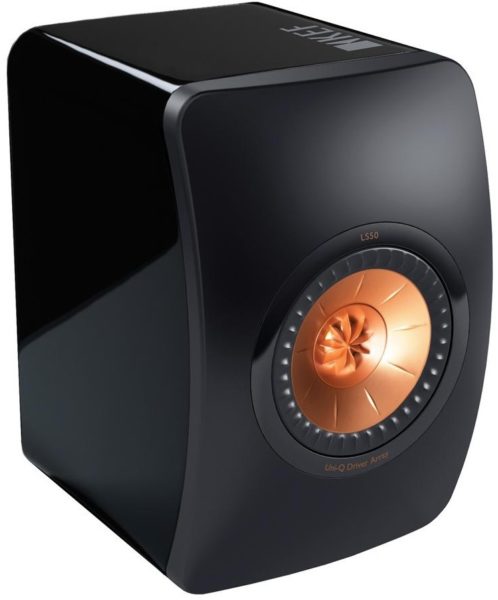 KEF LS50 Passive Bookshelf Speakers - Black (Single Unit)
