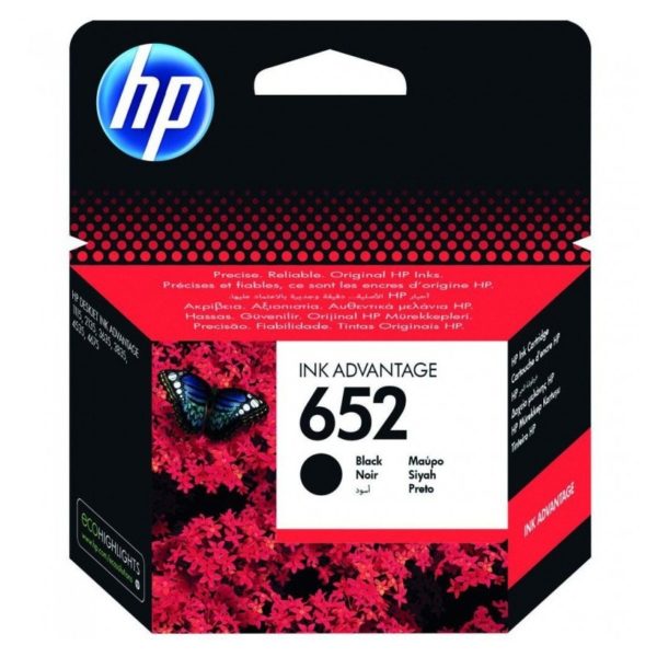 HP 652 F6V25AE Black Ink Cartridge