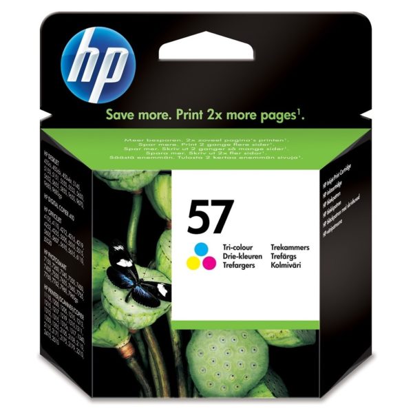 HP 57 C6657AE Tri-Color Original Ink Cartridge