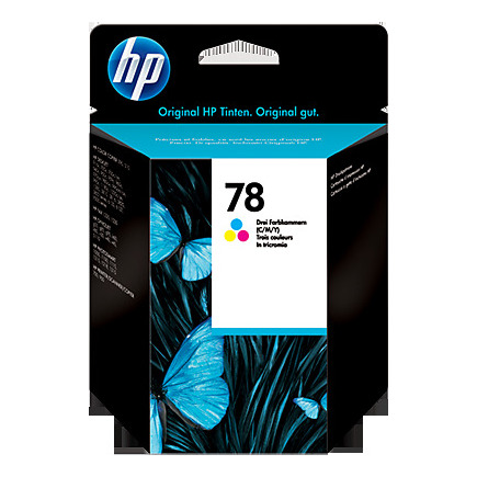 HP 78 C6578DE Ink Cartridge Tricolor MTR