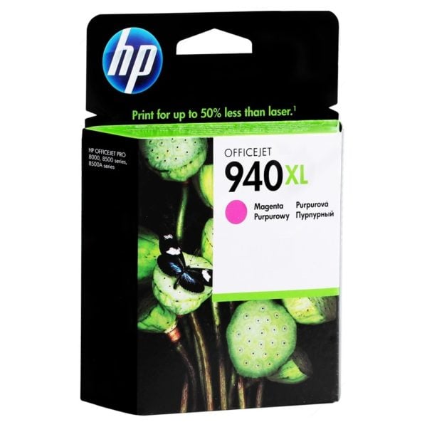 HP 940XL C4908AE Magenta Officejet Ink Cartridge