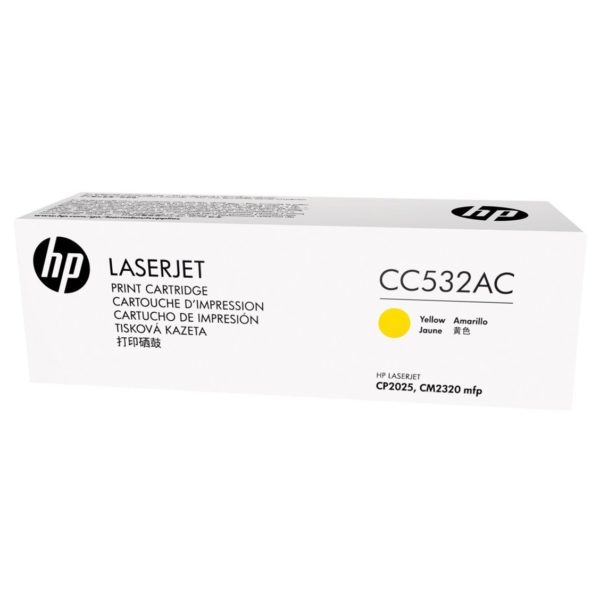 HP 304A CC532AC Yellow Contract Laserjet Toner Cartridge