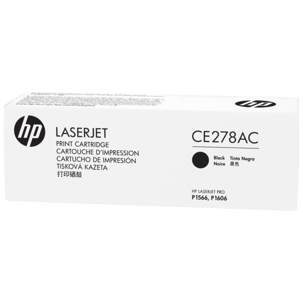 HP CE278AC Black Contract Laserjet Toner Cartridge