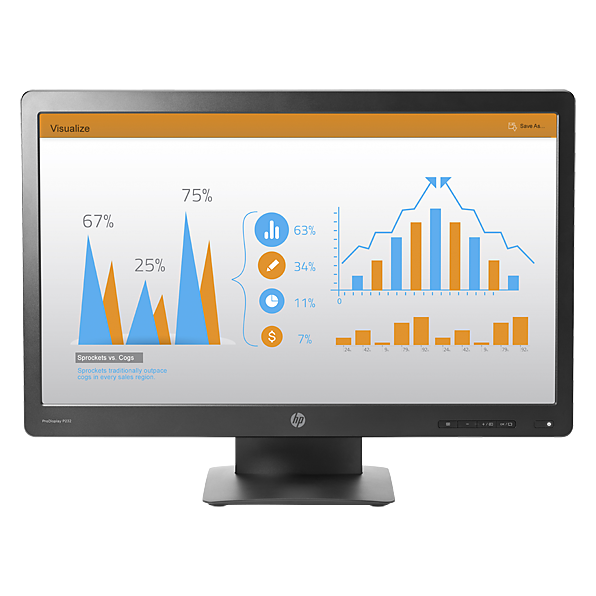 HP P232 K7X31AS LED Monitor 23in