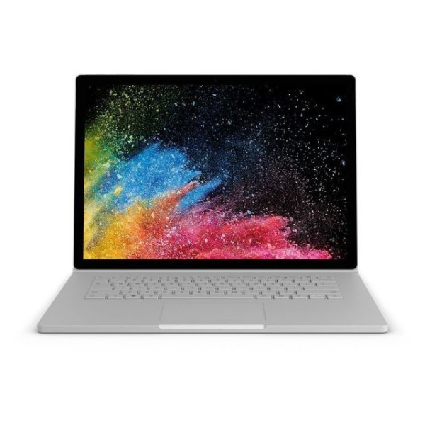 Microsoft Surface Book 2 HMX00018SLV Convertible Touch Laptop Corei5 2.6GHz 8GB 256GB Shared Win10Pro 13.5inch