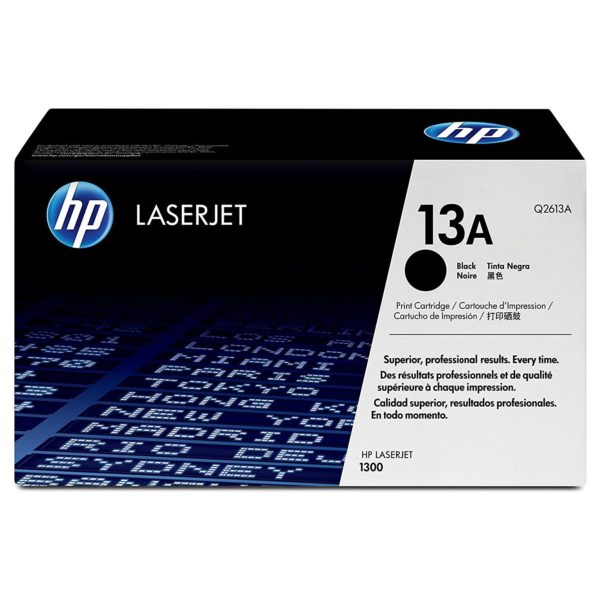 HP 1300 Q2613A Black Laserjet Toner Cartridge