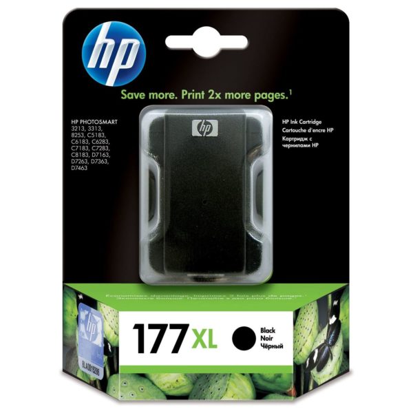 HP 177 C8719HE CIS Large Black Ink Cartridge