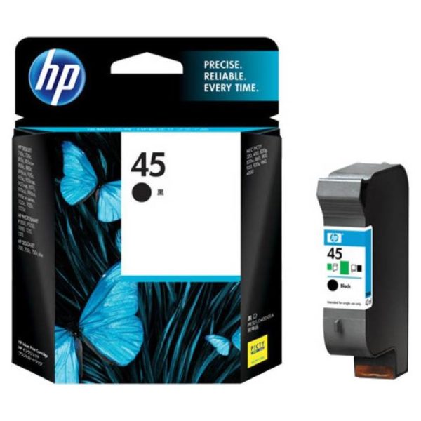 HP 51645AE Inkjet Cartridge 45A Black Large