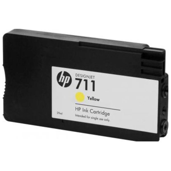 HP 711 CZ132 Yellow Ink Cartridge 29ml