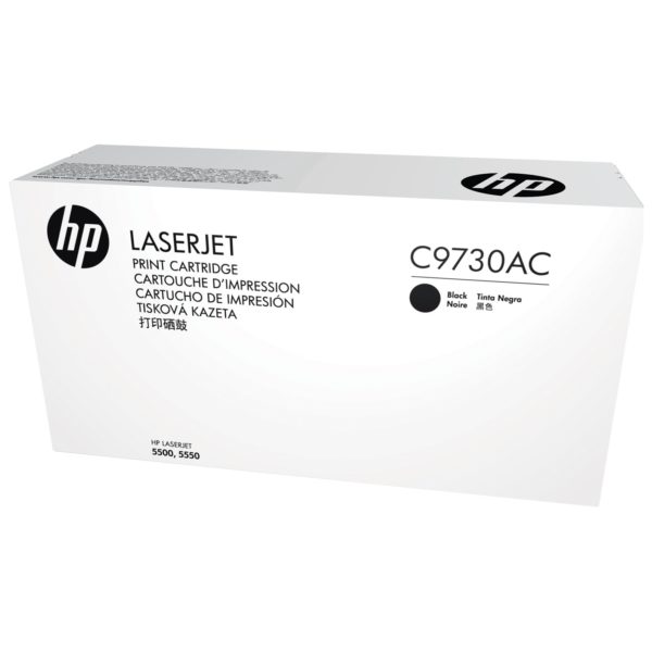 HP C9730AC Black Contract Laserjet Toner Cartridge