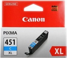 Canon CLI451C Ink Cartridge XL Cyan