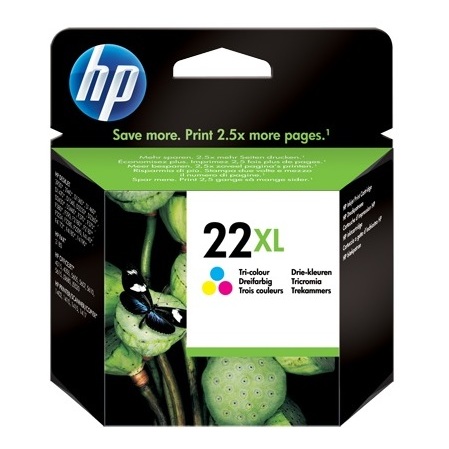 HP C9352CE 22XL Ink Cartridge High Yield Tri Color