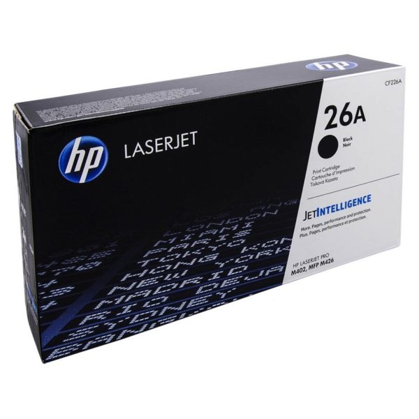 HP 26A Laserjet Toner Cartridge Black (CF226A)