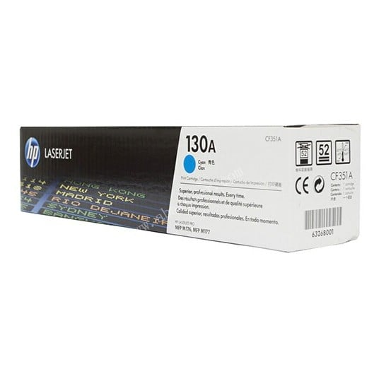 HP 130A CF351A Cyan Laserjet Toner Cartridge