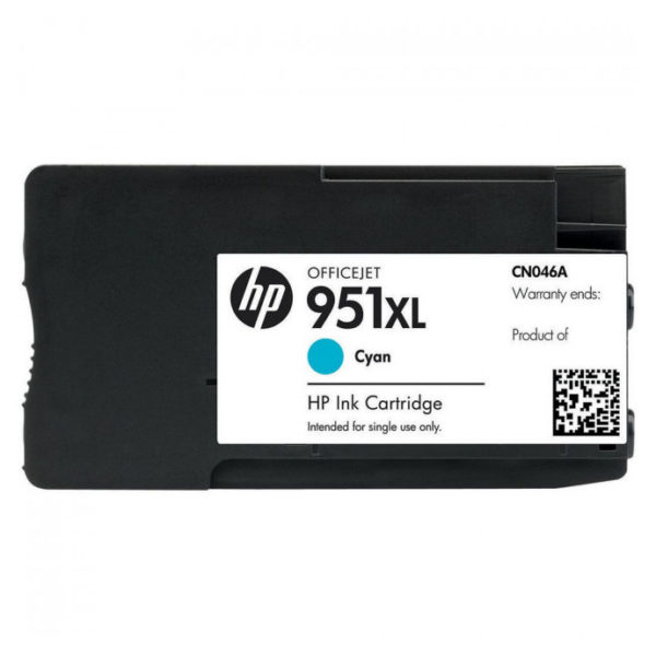 HP 951XL CN046AE High Yield Cyan Original Ink Cartridge