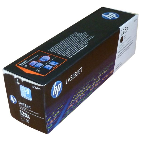 HP 128A CE320A Black Laserjet Toner Cartridge