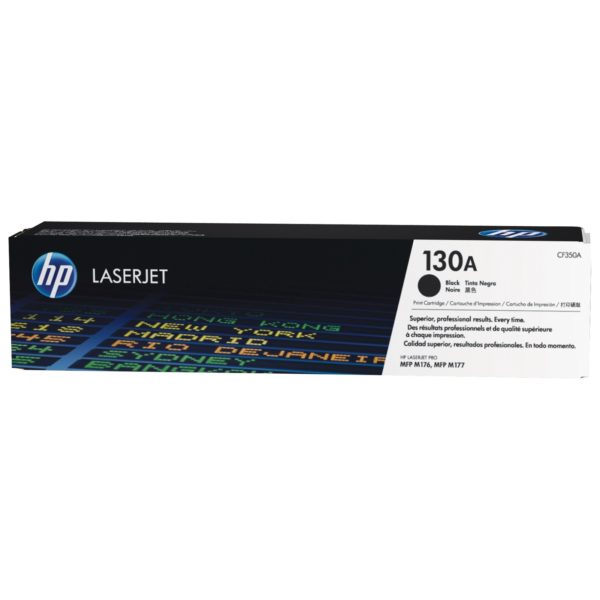 HP 130A CF350A Black Laserjet Toner Cartridge