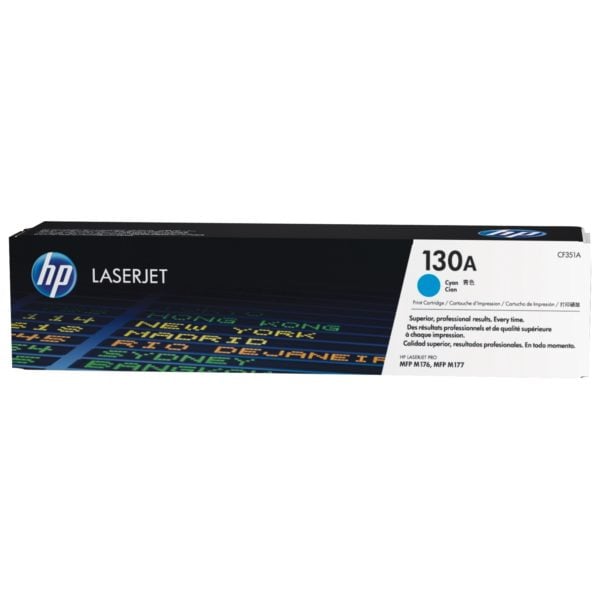 HP 130A CF351A Cyan Laserjet Toner Cartridge