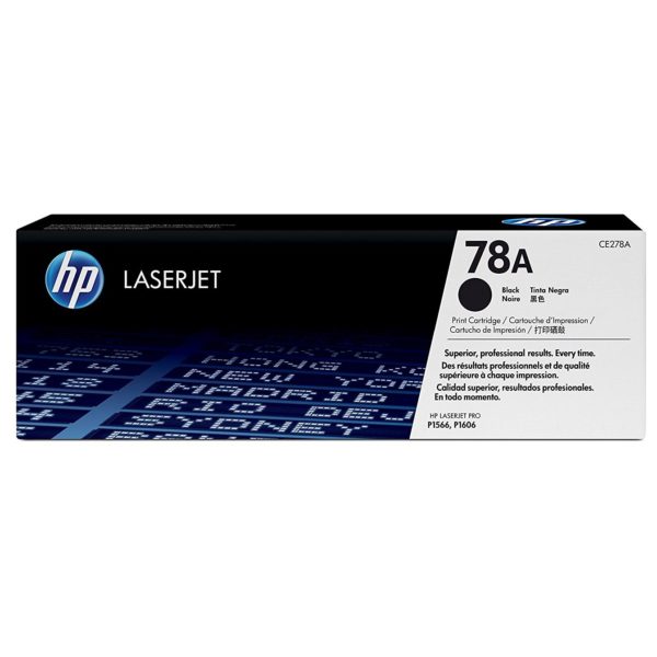 HP 78A CE278A Black Laserjet Toner Cartridge