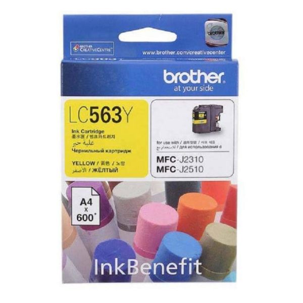 Brother LC563Y Ink Cartridge Yellow