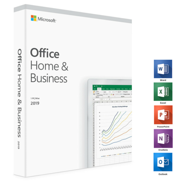Microsoft Office T5D03219 Home and Business 2019 English For 1 PC/Mac