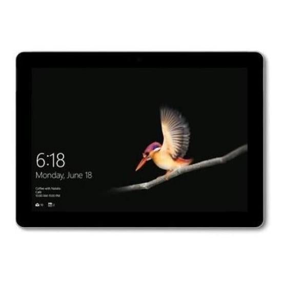 Microsoft Surface Go (2018) - 4th Gen / Intel Pentium Gold-4415Y / 10inch PixelSense Display / 4GB RAM / 64GB eMMC / Shared Intel HD Graphics 615 / Windows 10 S Mode / Silver / Middle East Version - [MHN-00006]