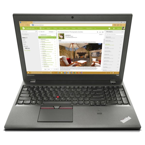 Lenovo Thinkpad T560 20FH000WADBLK Laptop Corei7 8GB 256GB SSD Shared Win 10 Pro 15.6inch FHD