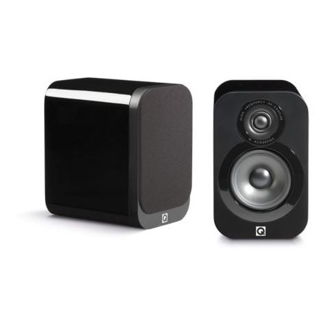 Q Acoustics QA3010 Bookshelf Speaker - Black (Pair)