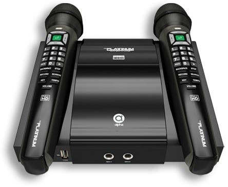 Platinum ALPHA Karaoke With Mic+Web Camera