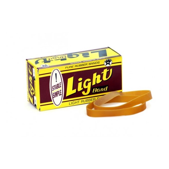 "Light Rubber Band No. 64/76/7100G 3 1/2"x1/4"x1/32"