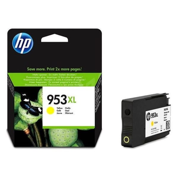 HP 953XL F6U18AE High Yield Yellow Original Ink Cartridge